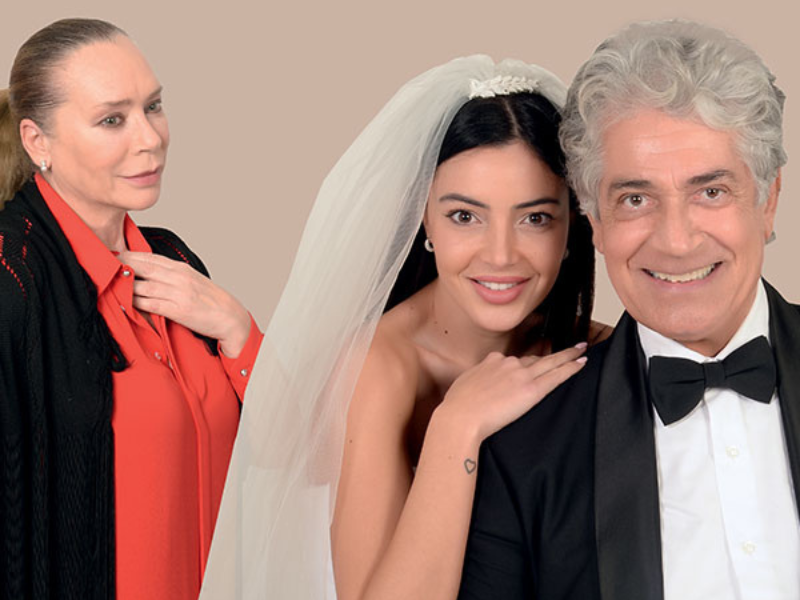 il padre della sposa con Gianfranco Jannuzzo e Barbara De Rossi