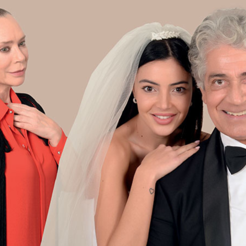 il padre della sposa con Gianfranco Jannuzzo e Barbara De Rossi
